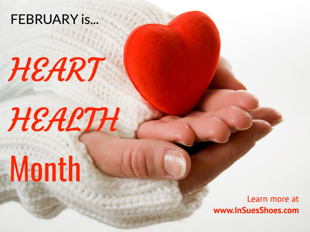 Heart Health Month In Sue's Shoes
